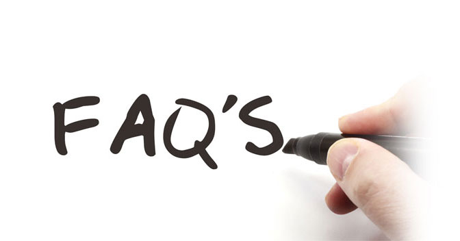 IMG: Frequently Asked Questions Title Banner.